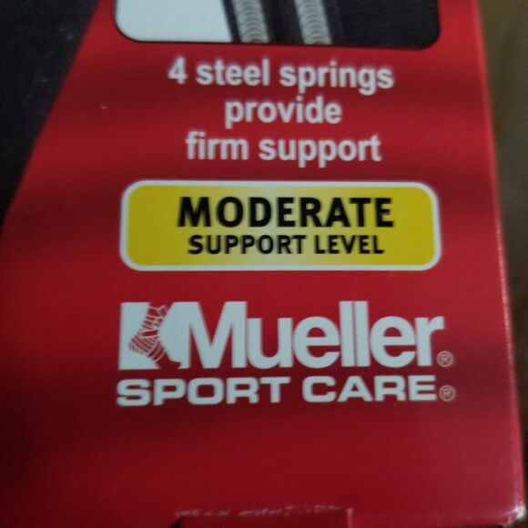 Mueller sport care knee moderate support elastic knee stabilizer size large nib - Picture 2 of 8